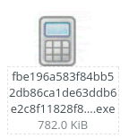 A screenshot with the file icon visible, it is clearly a calculator